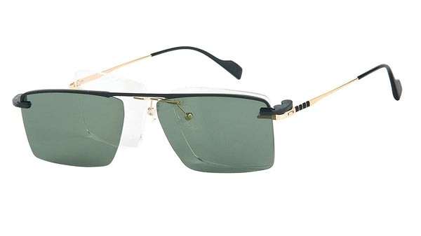 BlinkRite S100 Rimless Designer Sunglasses
